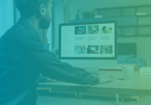 BCW marketer evaluating blog lead generation strategy